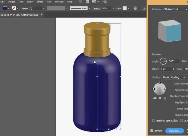 Adobe Illustrator 3D